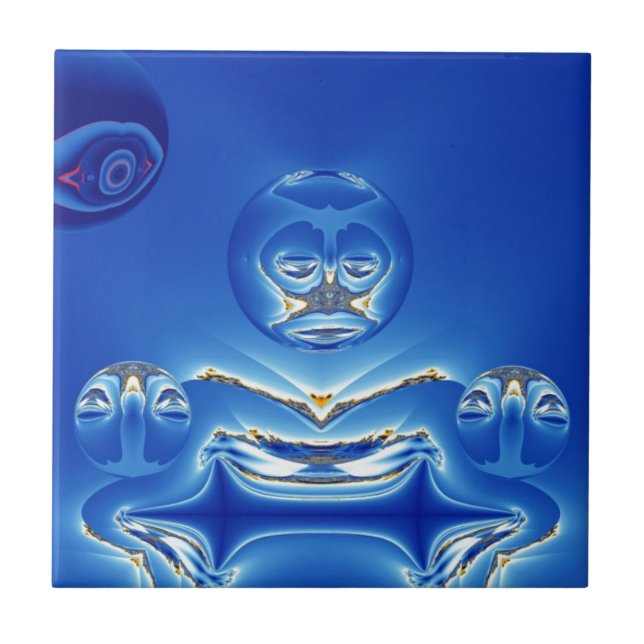 Azulejo De Cerámica Diseño de Gran Hermano (Frente)