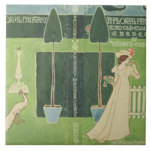 Azulejo De Cerámica Diseño de la sobrecubierta para 'una fantasía