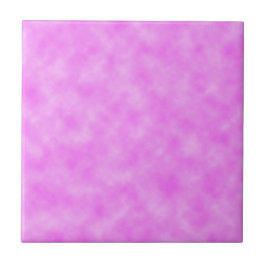 Azulejo De Cerámica Diseño de patrones de nubes púrpura brillante rosa
