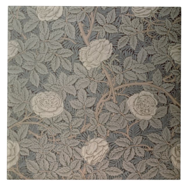 Azulejo De Cerámica Diseño del papel pintado "Rose-90" (Frente)