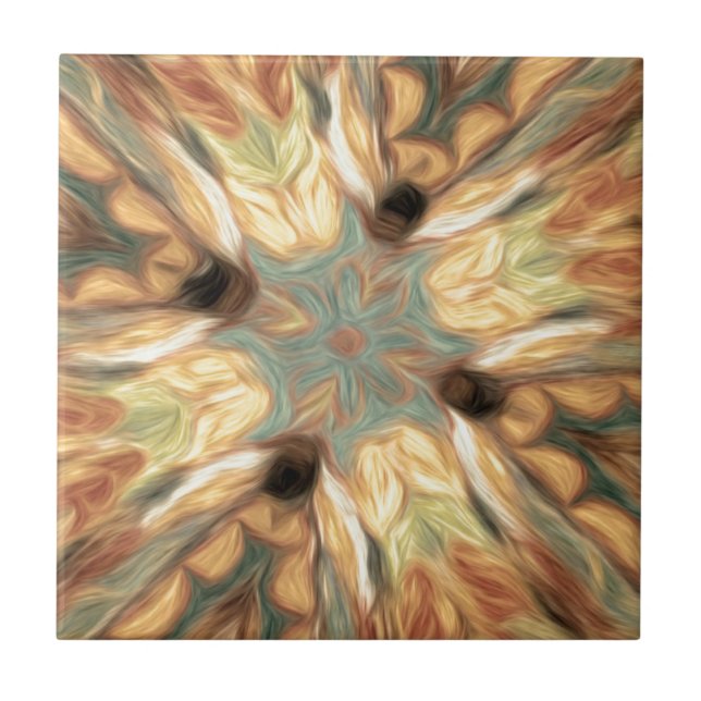 Azulejo De Cerámica Diseño del sudoeste (Frente)