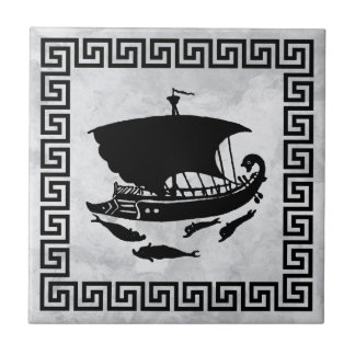 Azulejo De Cerámica Diseño dominante griego