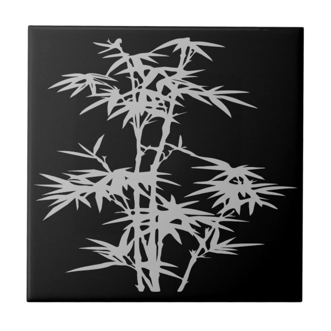Azulejo De Cerámica Diseño japonés de Bambú Zen