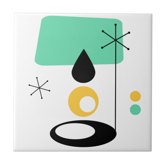 Azulejo De Cerámica diseño moderno de lámparas de mediados de siglo de (Frente)