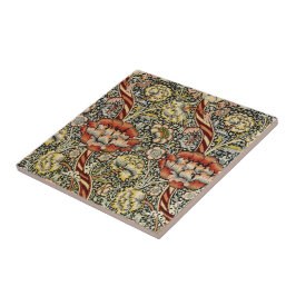Azulejo De Cerámica Diseño William Morris n.º 9