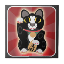 Diversión dulce Tuxedo suerte gato Dibujo Diversió