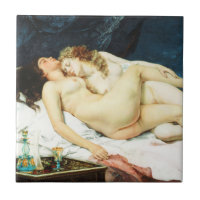 Dormir por Gustave Courbet