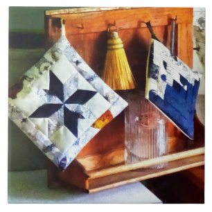 Azulejo De Cerámica Dos Potholders