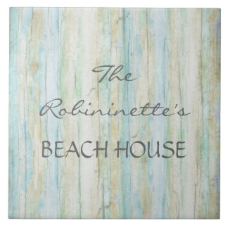 Azulejo De Cerámica Driftwood Ocean Beach House Seashoredriftw