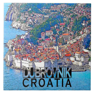 Azulejo De Cerámica Dubrovnik