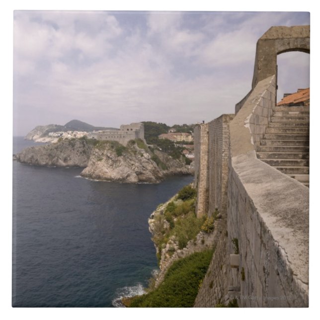 Azulejo De Cerámica Dubrovnik, Croacia (Frente)