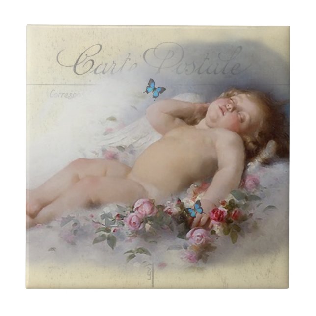 Azulejo De Cerámica Dulces sueños (Frente)