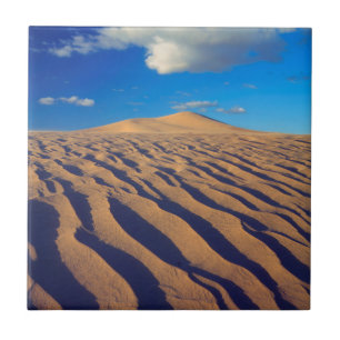 Azulejo De Cerámica Dunas de Arena y Nubes