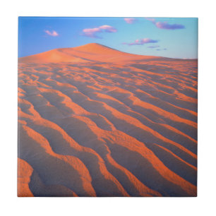 Azulejo De Cerámica Dunas de Dumont, dunas de arena y nubes