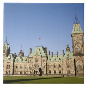 Azulejo De Cerámica Edificio del Parlamento en Ottawa, Ontario, Canad