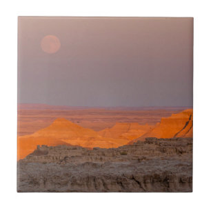 Azulejo De Cerámica EE. UU., Dakota del Sur, Parque Nacional Badlands
