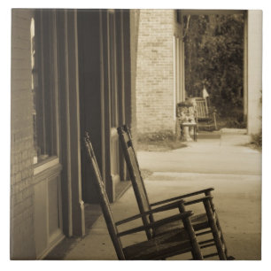 Azulejo De Cerámica EE.UU., Florida, Micanopy, asentamiento interior m