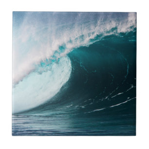 Azulejo De Cerámica EE. UU., Hawái, Oahu, Olas grandes