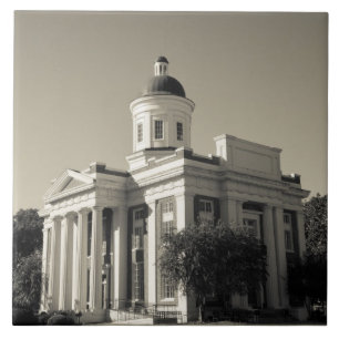 Azulejo De Cerámica EE.UU., Mississippi, Cantón. Ciudad cinematográf
