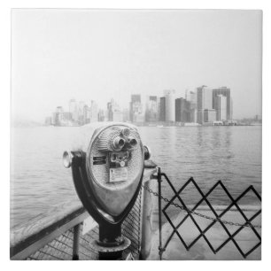 Azulejo De Cerámica EE. UU., NUEVA YORK: Visor panorámico de la ciudad