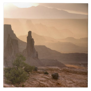 Azulejo De Cerámica EE. UU.; Utah; Parque Nacional Canyonlands. Vista