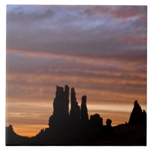 Azulejo De Cerámica EE. UU., Utah, Parque Nacional Monument Valley. 2