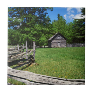 Azulejo De Cerámica EE. UU., Virginia, Blue Ridge Parkway, The Puckett