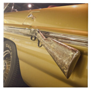 Azulejo De Cerámica EEUU, Alabama, Tuscumbia. Salón de Música de Ala