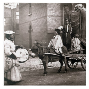 Azulejo De Cerámica Efigies de noviembre, a partir de la "vida en las