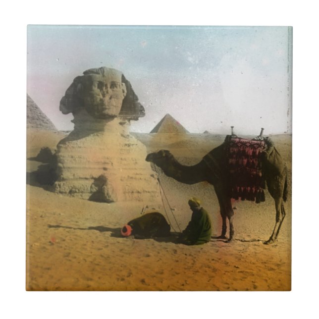 Azulejo De Cerámica Egipcio (Frente)