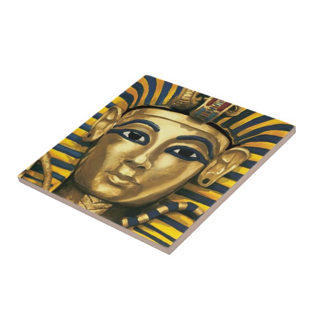 Azulejo De Cerámica Egipto-Tutankhamun (Lado)