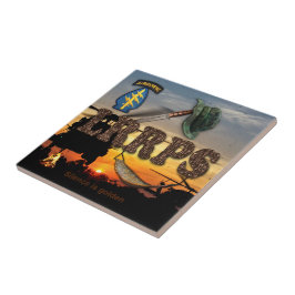 Azulejo De Cerámica Ejército LRRPS Fuerzas Especiales Berets Verdes SF