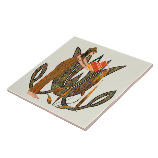 Azulejo De Cerámica El antiguo acuario (Lado)