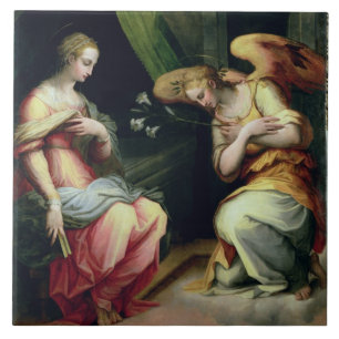 Azulejo De Cerámica El anuncio (aceite en el panel) 3