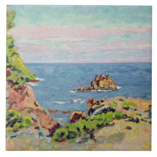 Azulejo De Cerámica El Baumettes, 1910 (aceite en lona)