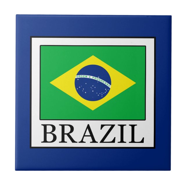 Azulejo De Cerámica El Brasil (Frente)