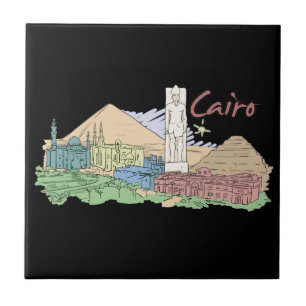 Azulejo De Cerámica El Cairo - Egypt.png