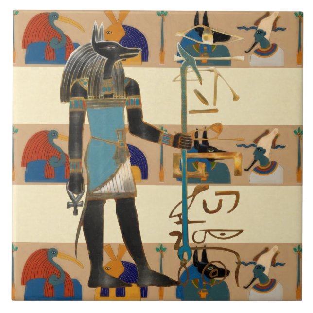 Azulejo De Cerámica El chacal (Frente)