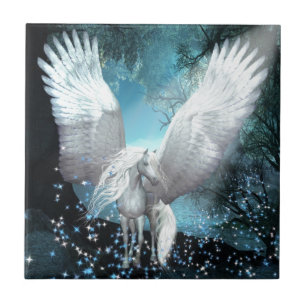 Azulejo De Cerámica El chispear Pegaso