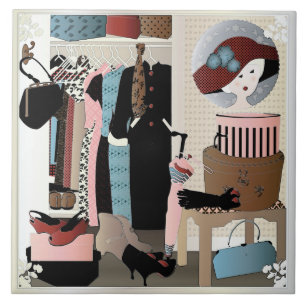 Azulejo De Cerámica El clóset de mi madre