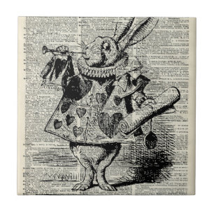 Azulejo De Cerámica El conejo de Whitte