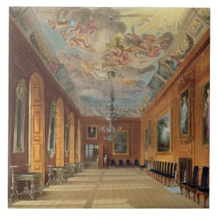 Azulejo De Cerámica El cuarto de bola, castillo de Windsor, de