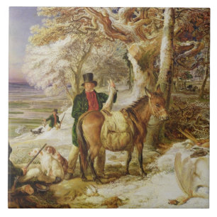 Azulejo De Cerámica El deporte de un día, 1826 (aceite en lona)