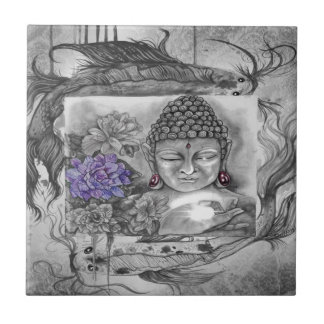 Azulejo De Cerámica El deseo de Buda