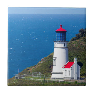 Azulejo De Cerámica El Faro de Heceta Head cerca de Florence