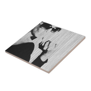 Azulejo De Cerámica El fumar