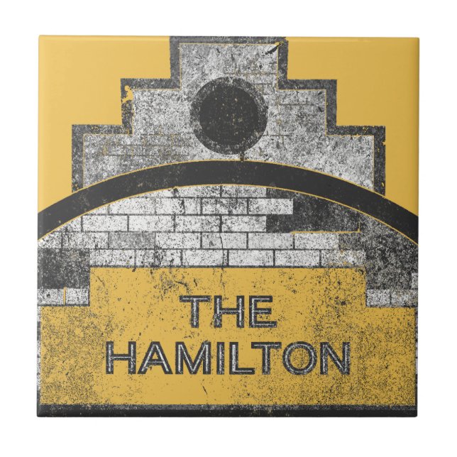 Azulejo De Cerámica el hamilton (Frente)