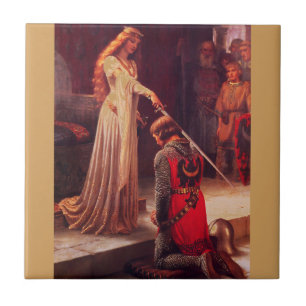 Azulejo De Cerámica El Knighting