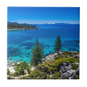 Azulejo De Cerámica El lago Tahoe