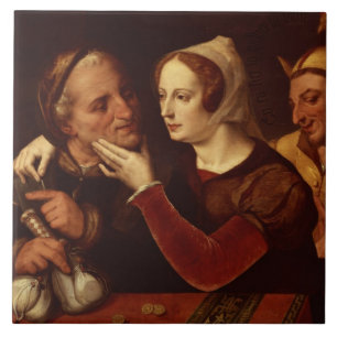 Azulejo De Cerámica El más viejo consigue, el más absurdo se convier